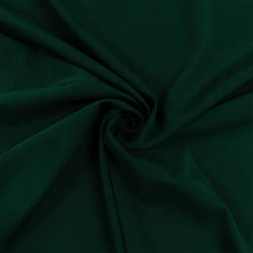 Crepe Porcelana 96% Poliéster 4% Elastano 1,47m Largura - Verde garrafa
