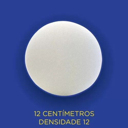 Espuma Cilindrica - D12 - 12 Centímetros Diâmentro - 1,28m Largura - Liso