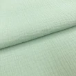 Fralda Gaze de Algodao Musselina Dupla 100% Algodão 1,32m Largura - Verde menta