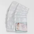 Kit 6 unid Fralda de Boca Mabber Barra para Pintar e Bordar Modelo Estrela com Acabamento de Crochê 100% Algodão 30x40 - Branco