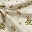 Linho Estampado Premium Selva Baby 80% Algodão 20% Linho - Variante 2