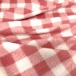 Manta Fleece Estampada Pelúcia Ultrasoft Xadrez Rosa Bebê 100% Poliéster 1,60m Largura - Variante 1