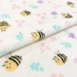 Manta Fleece Estampada Premium Abelhinhas Bee 100% Poliéster 1,60m Largura - Variante 1 Manta Fleece Estampada Premium Abelhinhas Bee 100% Poliéster 1,60m Largura - Variante 1