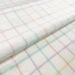 Manta Fleece Estampada Premium Xadrez Candy 100% Poliéster 1,60m Largura - Colorido candy