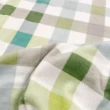 Manta Fleece Estampada Xadrez Grande 1,60m largura - Verde Manta Fleece Estampada Xadrez Grande 1,60m largura - Verde