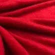 Manta Fleece Flanelada Lisa - 100% Poliéster - 2,5m Largura - Vermelho