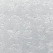 Manta Fleece Infantil Noite Estrelada 100% Poliéster 1.60m Largura - Cinza
