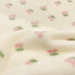 Manta Fleece Premium Cerejinhas 100% Poliéster 1,60m Largura - Cerejinhas