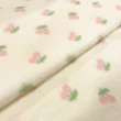 Manta Fleece Premium Cerejinhas 100% Poliéster 1,60m Largura - Cerejinhas