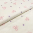 Manta Fleece Premium Laços 100% Poliéster 1,60m Largura - Rosa