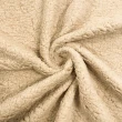 Manta Sherpa - 100% Poliéster - 2,50m largura - Bege fendi