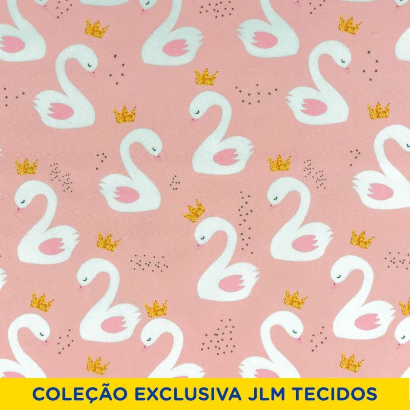 Microfibra Digital (Tactel) - Princess Flamingo - 100& Poliéster - Variante 1