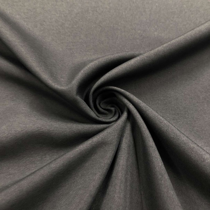 Microfibra Nacional Lisa (Tactel) - 1,60m largura - Cinza escuro