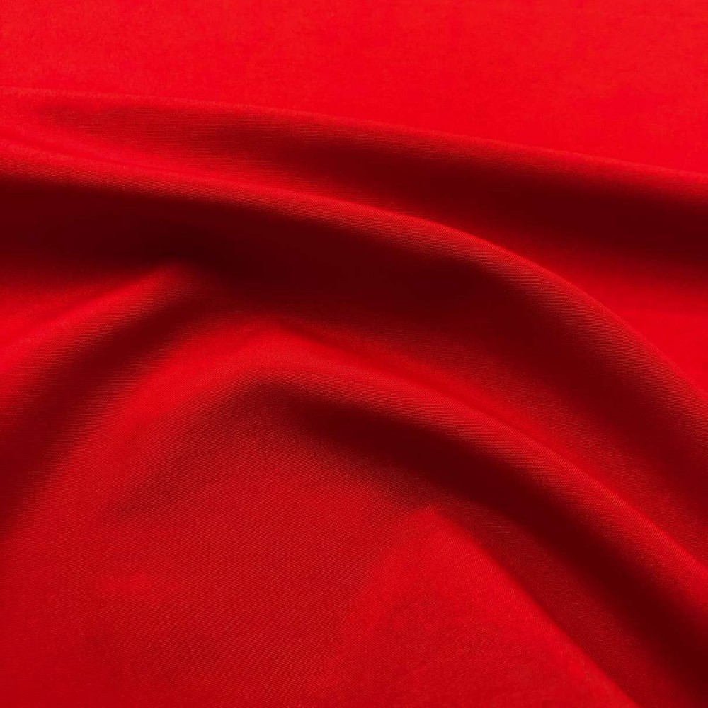 Microfibra Lisa (Tactel) - 1,60m largura - Vermelho