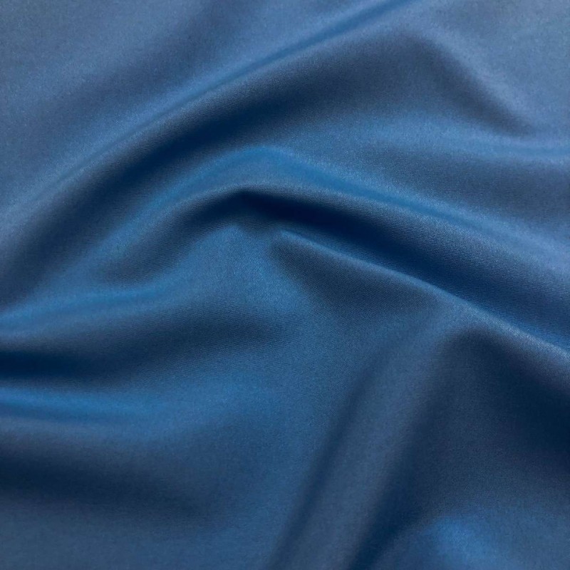 Microfibra Nacional Lisa (Tactel) - 1,60m largura - Azul anil