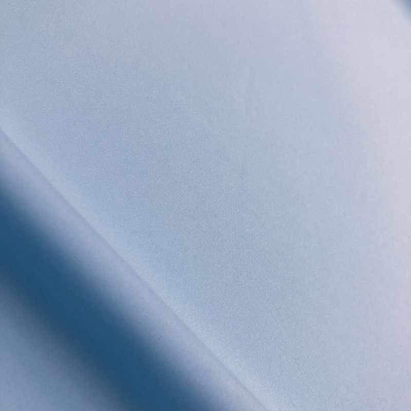 Microfibra Nacional Lisa (Tactel) - 1,60m largura - Azul bebê
