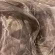 Organza Cristal - 100% Poliéster - 1,50m Largura - Marrom Organza Cristal - 100% Poliéster - 1,50m Largura - Marrom