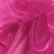 Organza Cristal - 100% Poliéster - 1,50m Largura - Fucsia