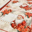 Painel Jogo Americano e Trilho Coleção Exclusiva JLM Natal Bom Velhinho - Variante 1 Painel Jogo Americano e Trilho Coleção Exclusiva JLM Natal Bom Velhinho - Variante 1