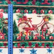 Painel Tricoline Digital Barrado Contos de Natal 0,55 x 1,50m - Variante 1