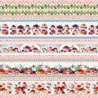 Painel Tricoline Digital Barrado Doces Confeitaria 0,55 x 1,50m - Variante 1