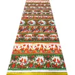 Painel Tricoline Digital Fernando Maluhy Barrado Natal Pássaros Cardeal 0,55 x 1,50m - C01