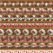 Painel Tricoline Digital Fernando Maluhy Barrado Natal Pássaros Cardeal 0,55 x 1,50m - C01