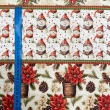 Painel Tricoline Digital Fernando Maluhy Barrado Natal Rústico 0,55 x 1,50m - C01 Painel Tricoline Digital Fernando Maluhy Barrado Natal Rústico 0,55 x 1,50m - C01