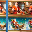 Painel Tricoline Digital Fernando Maluhy Barrado Natal do Papai Noel 0,55 x 1,50m - C01