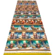 Painel Tricoline Digital Fernando Maluhy Barrado Natal do Papai Noel 0,55 x 1,50m - C01