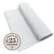 Peça de 25 Metros Tecido Pano de Prato Cores Claras 100% Algodão 0,70m largura - Branco flame