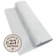 Peça de 25 Metros Tecido Pano de Prato Cores Claras 100% Algodão 0,70m largura - Branco liso