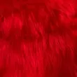 Pelúcia Prime - Pelo Alto - 100% Poliéster - Vermelho