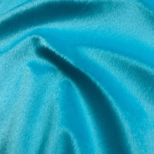 Pelúcia Velboa Lisa - 1,50m largura - Azul turquesa