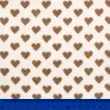 Pelúcia Carapinha Estampada 100% Poliéster 1,60m largura - Mini love bege
