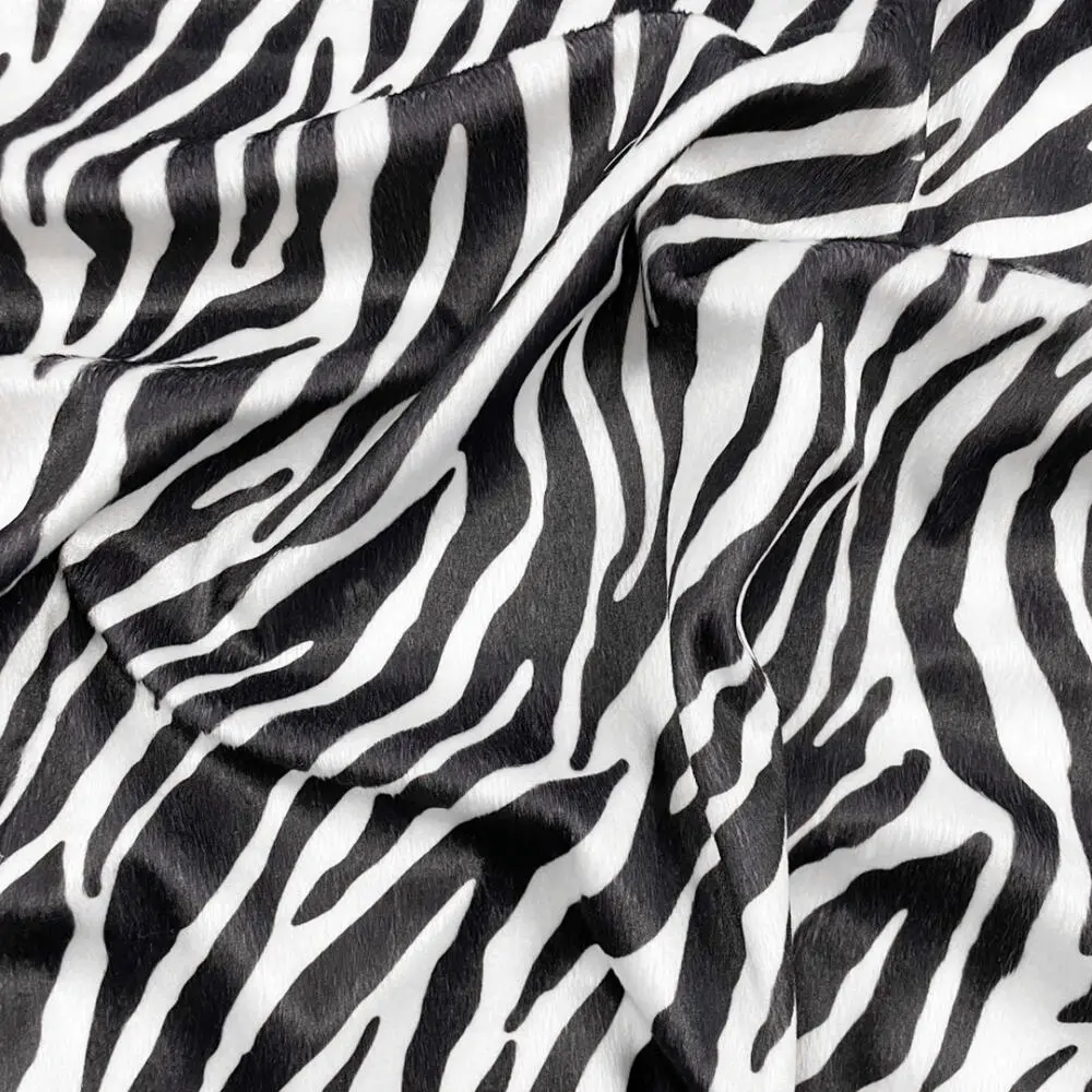 Pelúcia Velboa Estampada - Zebra - 1,50m largura - Variante 1