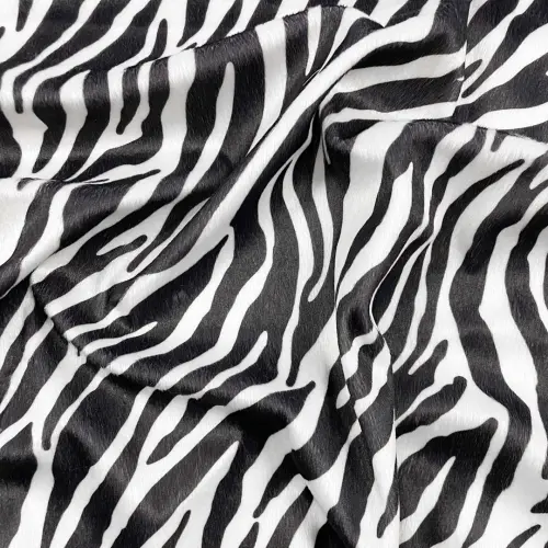 Pelúcia Velboa Estampada - Zebra - 1,50m largura - Variante 1