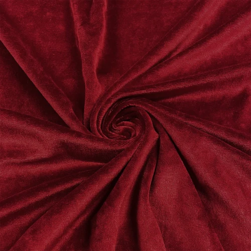 Plush Liso 100% Poliéster 1,60m Largura - Vermelho