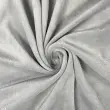 Plush Liso 100% Poliéster 1,60m Largura - Cinza claro