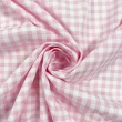 PROMOCIONAL Crepe Anarruga Xadrez 1,50 largura 100% Poliester - Rosa