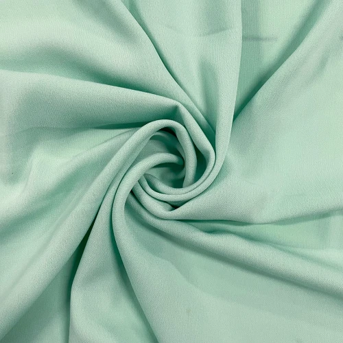 PROMOCIONAL Crepe Georgete 1,50m largura 100% Poliéster - Verde água
