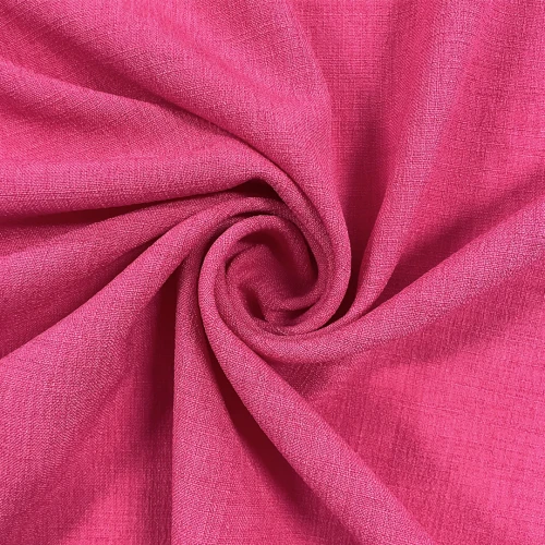 PROMOCIONAL Crepe Rústico 1,47m Largura 100% Poliéster - Pink