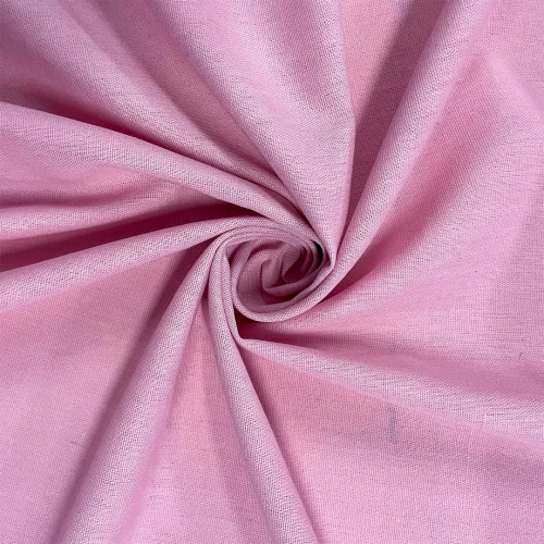 PROMOCIONAL Linho Misto 1,80m largura 54% Poliéster 28% Viscose 9% Linho - Rosa