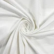 PROMOCIONAL Malha Calandrada 1,45m Largura 97% Poliéster 3% Elastano - Branco