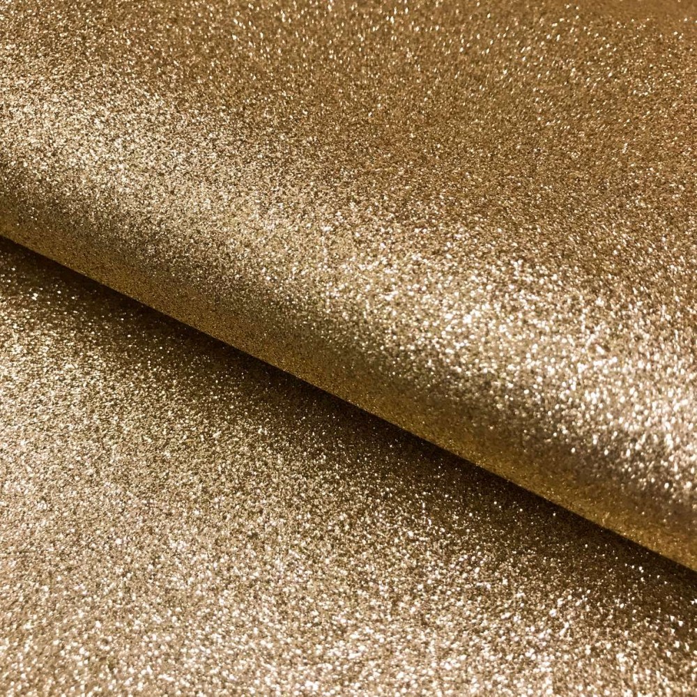 PVC Glitter - 1,40m largura - Ouro