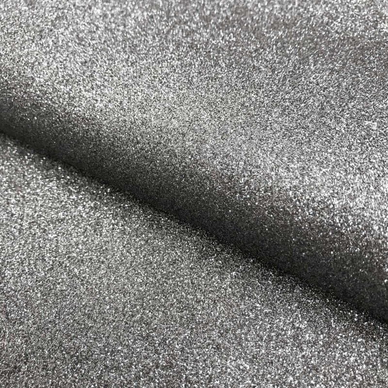 PVC Glitter - 1,40m largura - Prata