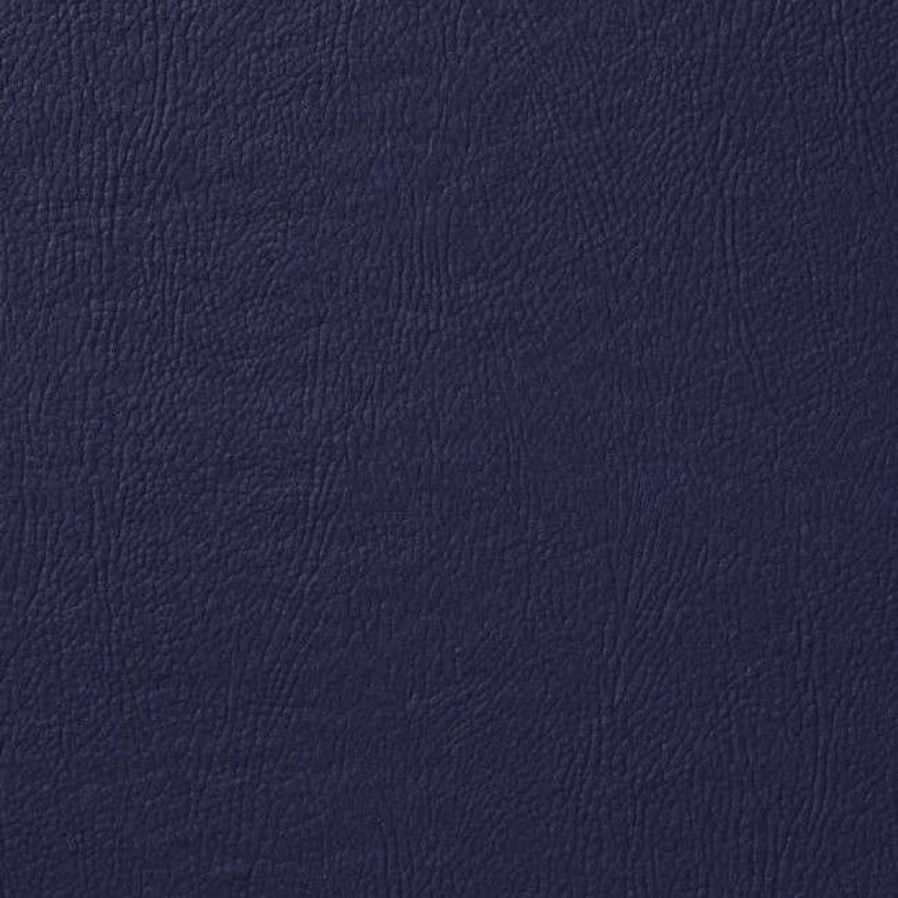PVC Liso (Couro Fake) - 100% Poliéster - 1,40m Largura - Azul marinho