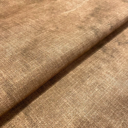 Sarja Impermeável Exclusiva Coleção Textura Juta 100% Algodão 1,50m Largura - Caramelo