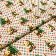 Sarja Impermeável Exclusiva JLM Natal Teddy Bear 100% Algodão - Variante 1 Sarja Impermeável Exclusiva JLM Natal Teddy Bear 100% Algodão - Variante 1