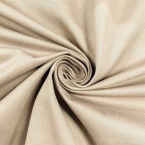 Sarja Tinta Lisa 100% Algodão 1,60m Largura - Cv4080 - areia